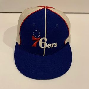 Phila vintage Hardwood Classics NBA Fitted Cap